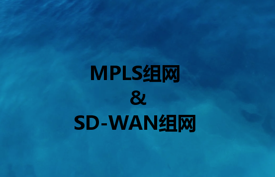 企業(yè)組網(wǎng)解決方案:組網(wǎng)或SD-WAN組網(wǎng)